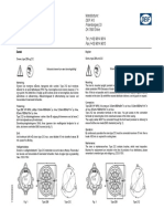 Sirens 212, 208, Installation Instructions 1159040009 UK