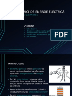Surse Chimice de Energie Electrică