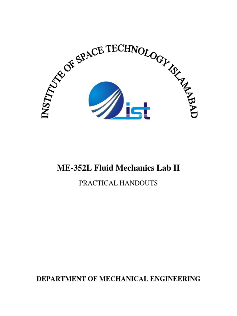 Fluid Mechanics Lab II Practical Guide | PDF | Pump | Fluid Dynamics