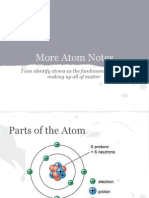 More Atom Notes