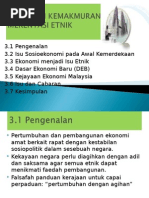 BAB 3 - Limpahan Kemakmuran Merentasi Etnik (Upm Sahaja)