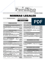 Normas Legales, martes 17 de noviembre del 2015