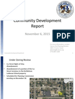 Carson City community development report November 2015