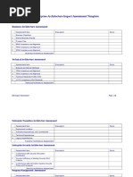 Enterprise Architecture Impact Assessment Template