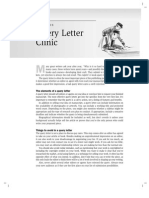 Query Letter Clinic