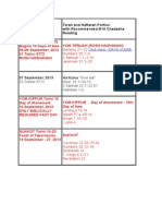 Dnevno Čitanje - Tore, Haftare I B'Rit Chadasha 2013-2014