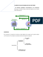 Modelo de Una Economia de Dos Sectores y Tres Sectores.