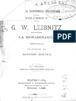 Leibniz Monadologia