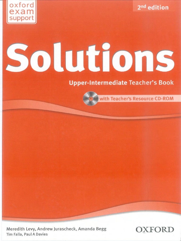 Solutions 2nd Ed - Upper-Interm TB PDF | PDF
