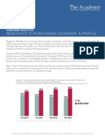 Resistance To Purchasing Coverage: A Profile