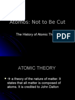 1 - History of Atomic Theory