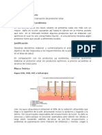 elaboración de un protector solar