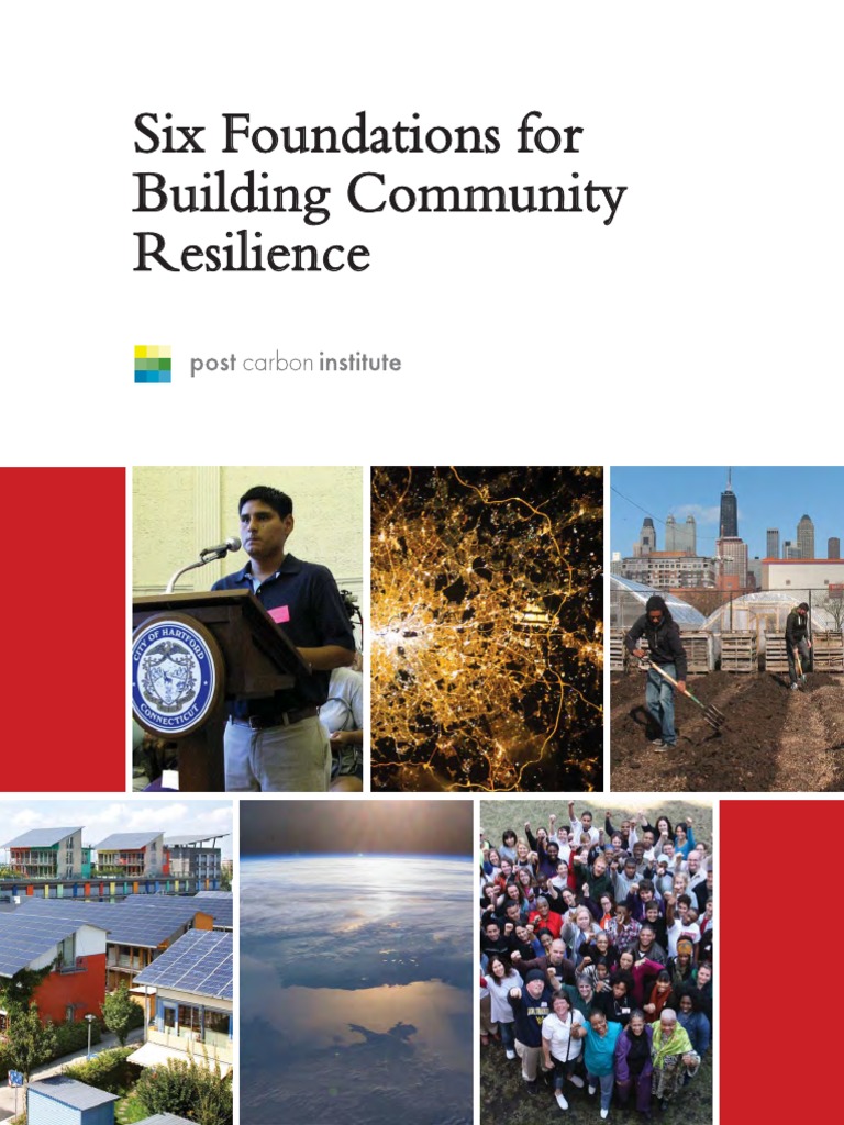 Six Foundations For Building Community Resilience 2015 Pdf