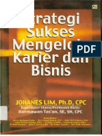 Johannes Lim - Sukses Mengelola Karier Dan Bisnis