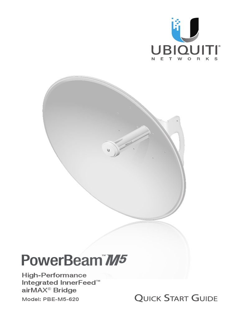 PowerBeam_PBE-M5-620_QSG | Screw | Antenna (Radio)