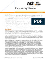 Smoking and Respiratory Diseases