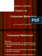 Theory of Consumers Behavior