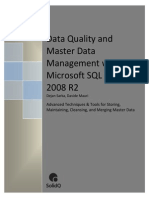 Data Quality and Master Data Management With Microsoft SQL Server 2008 R2