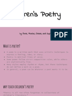 Poetry Presentation