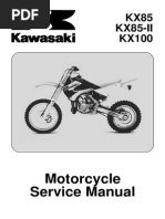 2008 KX100 Manual