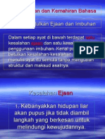 Kesalahan Ejaan