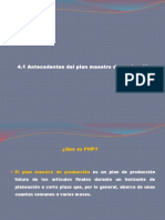 4.1 Antecedentes Del PMP