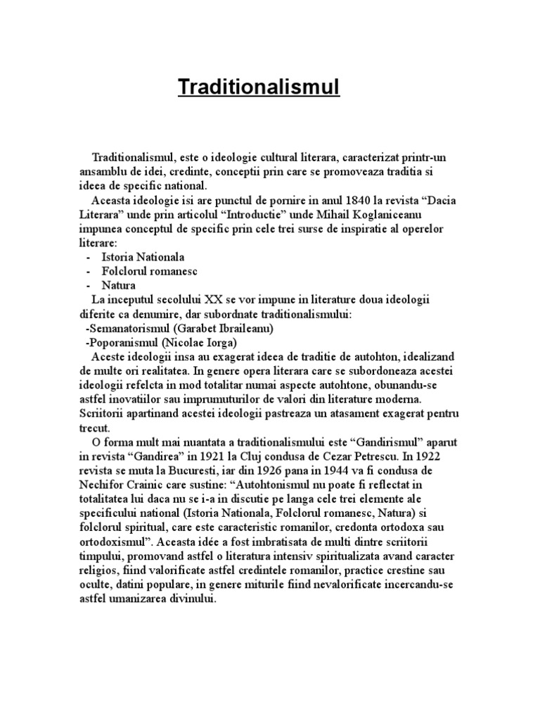 Traditionalism | PDF