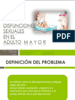 DISF. Sexuales en El Adulto Mayor