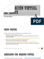 Instalación Virtualizada de Linux (1)