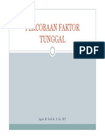 Microsoft Powerpoint - Percobaan Faktor Tunggal Ral