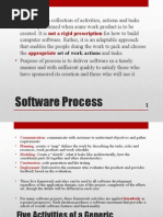 Software Process: Not A Rigid Prescription