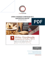 Afrika Handmade '15 Symposium Report