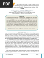 Modeling and Analysis of Flexible Manufacturing System With FlexSim