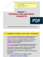 Introduction and Basic Concepts: Heat and Mass Transfer