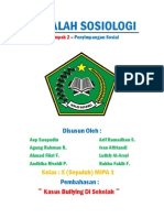 MAKALAH SOSIOLOGI (Bullying)