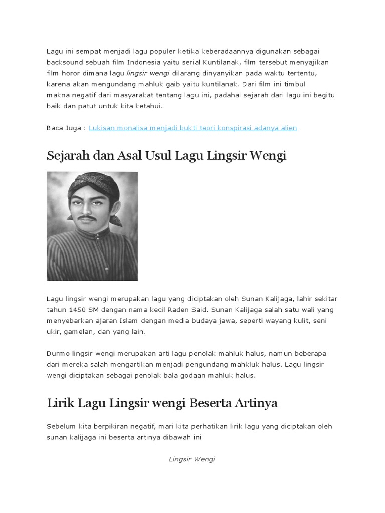 Lirik Lingsir Wengi PDF