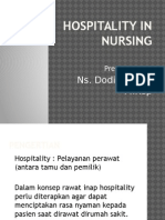 Hospitality in Nursing