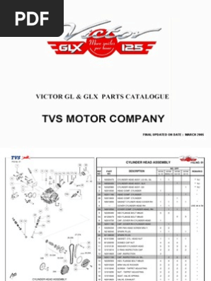 tvs victor glx 125 spare parts online