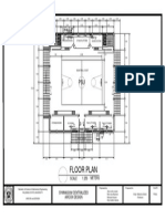 Floor Plan: Meters Scale 1:250