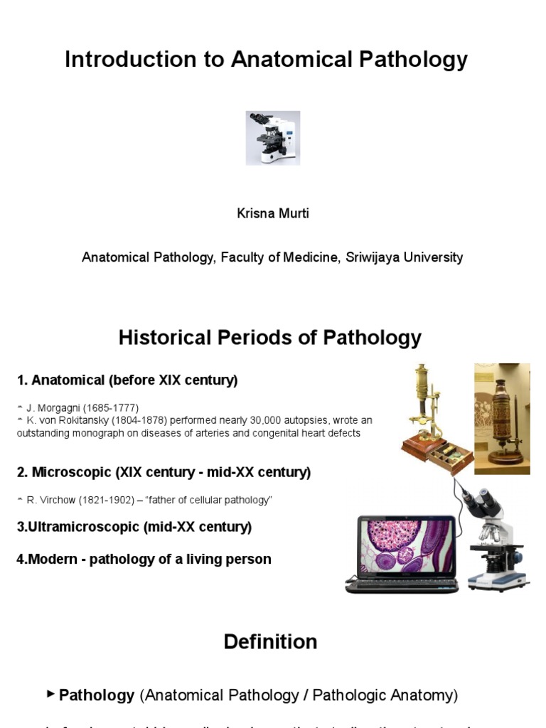 IT 1 Introduction to Anatomical Pathology Pathology Dna Microarray