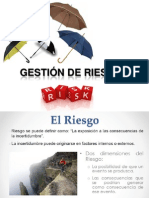 Gestión Del Riesgo