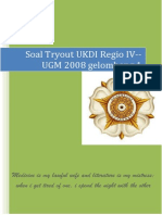 Soal to Ukdi Jan 2014 Regio IV by Ugm