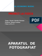 Aparatul de Fotografiat