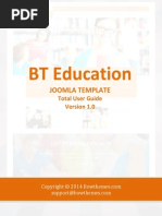 BT Education User Manual v1.0 for j3.x