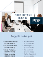 Presentasi Bisnis