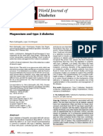 Magnesium and Type 2 Diabetes: Mario Barbagallo, Ligia J Dominguez