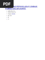 Download Teknologi Pengolahan Limbah Pabrik Kelapa Sawit by Rizki -Budi HahN- Ramadhani SN290190470 doc pdf