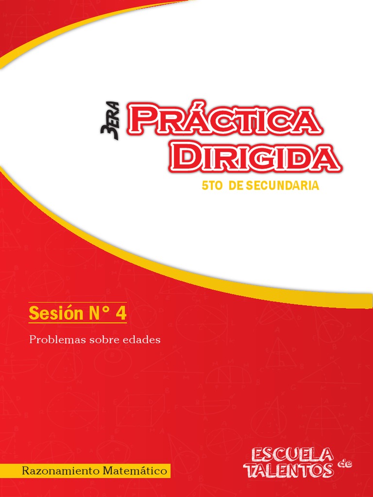 Problemas de Edades para Secundaria | PDF | Enseñanza de matemática ...
