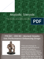 Anabolic Steroids Power Point
