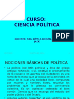 1.Etimología de La Palabra Política La Política Como Realidad y Función Social (1)